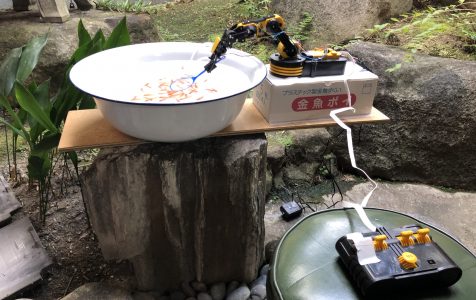 奈良テレビ「ゆうドキッ！」にて、ロボット金魚すくいを取り上げていただきました！